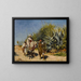 La Processie - Edwin Lord Weeks — ingelijst kunstwerk aan de muur