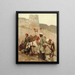 Voyager en Perse - Edwin Lord Weeks — ingelijst kunstwerk aan de muur