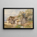 Oude boerderij - Edwin Toovey — ingelijst kunstwerk aan de muur