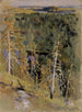 Boslandschap - Eero Järnefelt — weergave van het kunstwerk