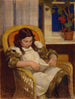 Meisje lezend - Eero Järnefelt — weergave van het kunstwerk