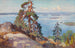 Landschap van Koli - Eero Järnefelt — weergave van het kunstwerk