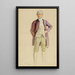 Homme debout en tenue rococo FE Sillanp - Eero Järnefelt — ingelijst kunstwerk aan de muur
