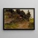 Wandelpad in het bos - Eero Järnefelt — ingelijst kunstwerk aan de muur