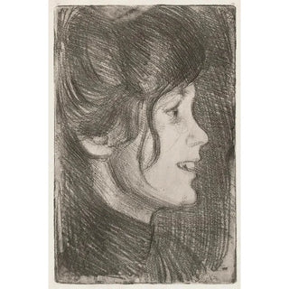 Eero Jrnefelt - Portrait Of A Young Woman.webp