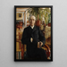 Portret van baron Johan Philip Palmn, vice-kanselier van de universiteit - Eero Järnefelt — ingelijst kunstwerk aan de muur