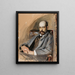 Portret van Gunnar Berndtson - Eero Järnefelt — ingelijst kunstwerk aan de muur