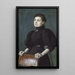 Reproductie van het schilderij L'épouse de l'artiste - Eero Järnefelt