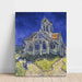 Reproductie van het schilderij Kerk in Auvers-sur-Oise - Vincent Van Gogh