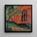 Kerk in Prerow - Alexej von Jawlensky — ingelijst kunstwerk aan de muur