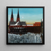 Kerk van Johannes in Helsinki - Sulho Sipil — ingelijst kunstwerk aan de muur