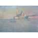 Reproductie van het schilderij van het Kerkgebouw van San Giorgio Maggiore, Venetië - Claude Monet