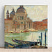 Reproductie van het schilderij Kerk van Venetië - Carl Moll