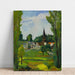 Reproductie van het schilderij Kerk van Vieux Moulin nabij Compiègne (Oise) - Suzanne Valadon