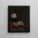 The Reader - Eglon van der Neer — framed artwork on a wall