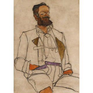 Egon Schiele - Bildnis eines Herren Carl Reininghaus.webp