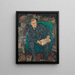 Dr Hugo Koller - Egon Schiele — ingelijst kunstwerk aan de muur