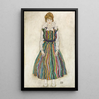 Egon Schiele - Portrait Of Edith.webp