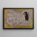 Vrouw liggend - Egon Schiele — ingelijst kunstwerk aan de muur