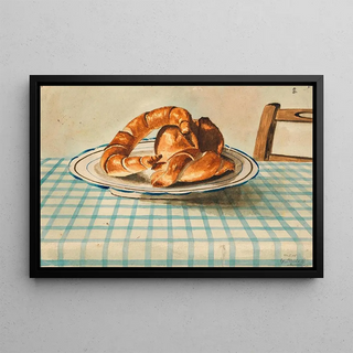 Egon Schiele - Stillleben mit Gebckteller.webp