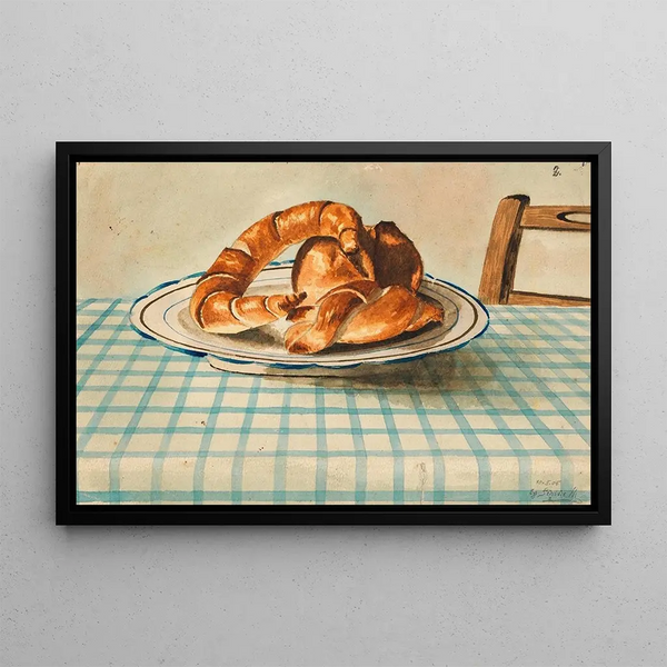 Egon Schiele - Stillleben mit Gebckteller.webp