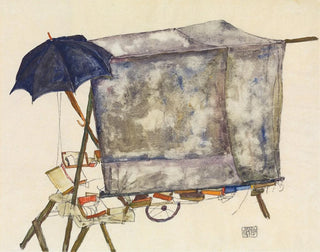 Egon Schiele - Street Cart.webp