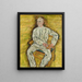 Victor Ritter von Bauer - Egon Schiele — ingelijst kunstwerk aan de muur