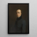Autoportrait - Egron Lundgren — ingelijst kunstwerk aan de muur