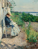 Zon Kalvya - Eilif Peterssen — weergave van het kunstwerk