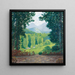 El Montseny - Santiago Rusiol — framed artwork on a wall