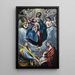La Vierge à l'Enfant avec sainte Martine et sainte Agnès - El Greco — weergave van het kunstwerk