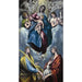 La Vierge à l'Enfant avec sainte Martine et sainte Agnès - El Greco — ingelijst kunstwerk aan de muur