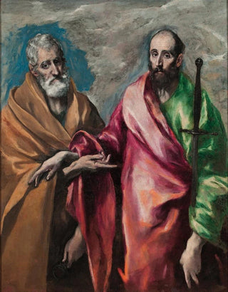 El Greco Domenikos Theotokopoulos - Saint Peter And Saint Paul.webp