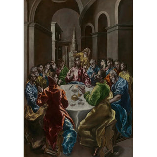 El Greco Domenikos Theotokopoulos - The Feast in the House of Simon.webp