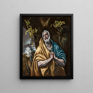 El Greco Domenikos Theotokopoulos - The Penitent Saint Peter.webp