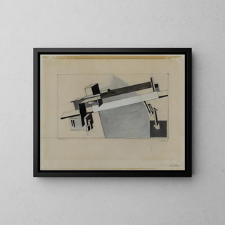 El Lissitzky - Proun Study 1A Proun S K the Bridge.webp