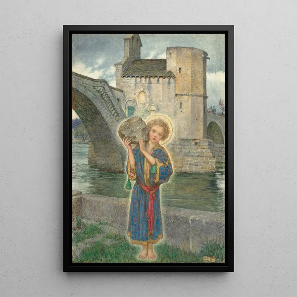 Reproduction of the painting Saint Bénézet d'Avignon - Eleanor Fortescue-Brickdale