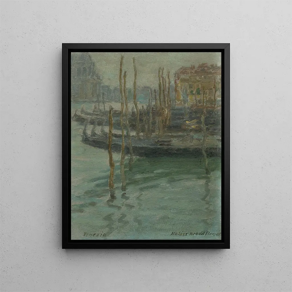 Bentkygondoly - Elemér Halász-Hradil — ingelijst kunstwerk aan de muur