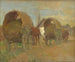 Caravanes de gitans - Elemér Halász-Hradil — weergave van het kunstwerk