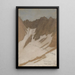 Towards the Mountains - Elemér Halász-Hradil — framed artwork on a wall