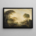 Romantic landscape painting - Elias Martin — framed artwork on a wall