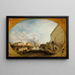 Vue de Stockholm I - Elias Martin — ingelijst kunstwerk aan de muur