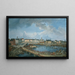 Vue de Stockholm V - Elias Martin — ingelijst kunstwerk aan de muur