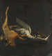 Natuurstudie met haas, reiger en andere vogels - Elias Vonck — weergave van het kunstwerk