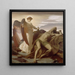 Élie dans le désert - Frederic Leighton — framed artwork on a wall