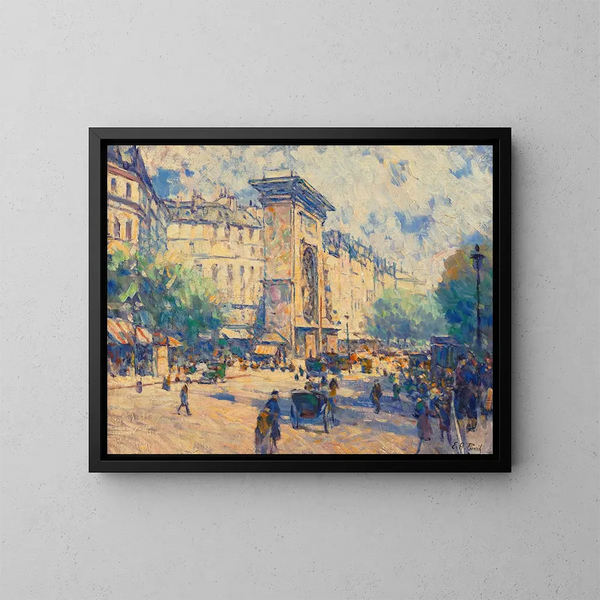 Porte Saint-Denis - Élie Anatole Pavil — framed artwork on a wall