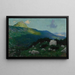 Landschap onder de bergen Kopa Magury in Zakopane - Eligiusz Niewiadomski — ingelijst kunstwerk aan de muur