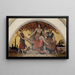 Muurschildering van de corrupte wetgeving - Elihu Vedder — ingelijst kunstwerk aan de muur