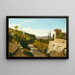Fiesole - Elihu Vedder — ingelijst kunstwerk aan de muur