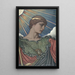 Reproductie van het schilderij Tête de Minerve - Elihu Vedder